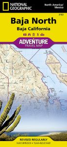 National Geographic - Adventure Map - Baja California North