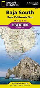 National Geographic - Adventure Map - Baja California South