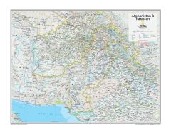 Afghanistan & Pakistan - Atlas of the World, 10th Edition Map