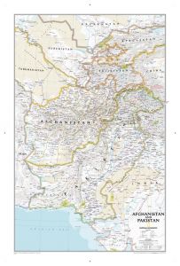 Afghanistan, Pakistan Map