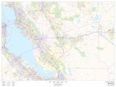 Alameda County, California Map