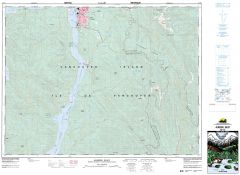 Alberni Inlet - 92 F/2 - British Columbia Map