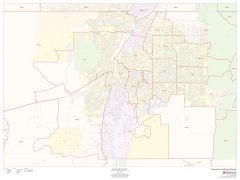 Albuquerque, New Mexico ZIP Codes Map