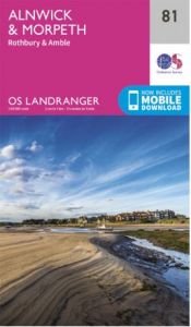 OS Landranger - 81 - Alnwick & Morpeth, Rothbury & Amble