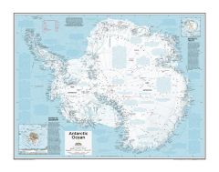 Antarctica Political - Atlas of the World, 10th Edition Map