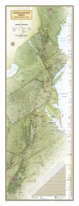 Appalachian Trail Wall Map