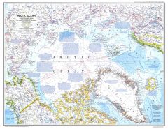 Arctic Ocean  -  Published 1983 Map