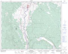 Ashcroft - 92 I/11 - British Columbia Map