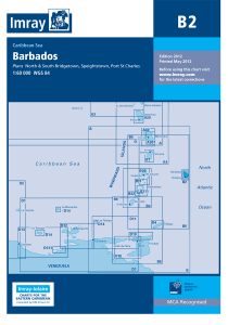 Imray B Chart - Barbados (B2 )