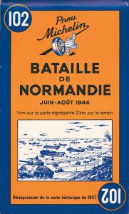 Michelin Historical Map - Battle Of Normandy (1944)