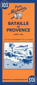 Michelin Historical Map - Battle of Provence (1944)