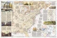 Battles of the Revolutionary War and War of 1812: Side 2 Map