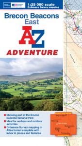 A-Z Adventure Atlas - Brecon Beacons East