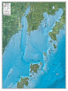 Big & Little Bay de Noc Map
