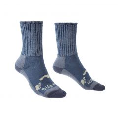 Bridgedale HIKE All Season Merino Comfort Boot Junior Socks - Medium Storm Blue (1-3)