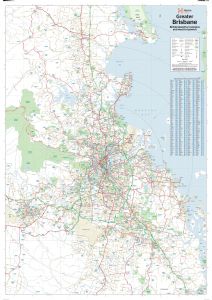 Brisbane & Region Supermap Map