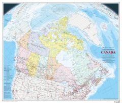 Canada Wall Map - Bilingual - Atlas of Canada Map