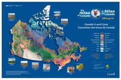 Canada's Land Cover / Couverture des terres du Canada Map