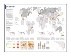 City Dominance: Cities Rule the World - Atlas of the World, 10th Edition Map