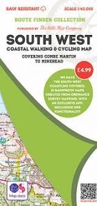 The Little Map Company - Route Finder - Combe Martin To Minehead