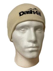 Dash4it Pull-On Beanie Hat - Cream