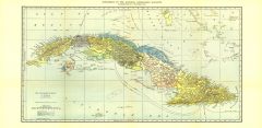 Cuba - Published 1906 Map