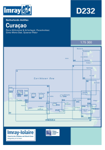 Imray D Chart - Curacao (D232)