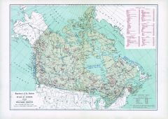 Drainage Basins (1906) Map