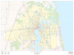 Duval County, Florida Map