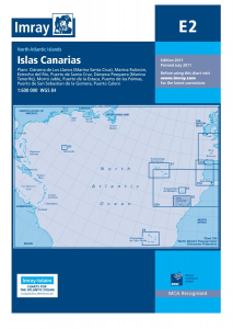 Imray E Chart - Canary Islands (E2 )