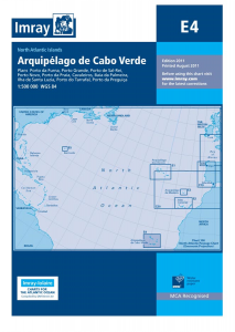 Imray E Chart - Cape Verde Islands (E4 )