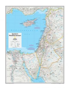 Eastern Mediterranean - Atlas of the World, 10th Edition Map
