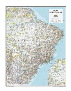 Eastern South America - Atlas of the World, 10th Edition Map