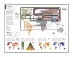 Economy: Straining Financial Links - Atlas of the World, 10th Edition Map