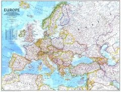 Europe - Published 1992 Map