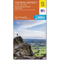 OS Explorer Leisure - OL24 - The Peak District, White Peak