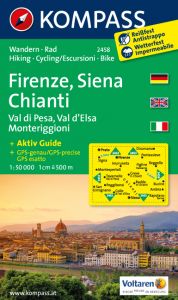 Kompass Maps - Firenze - Siena Chianti 2458 GPS