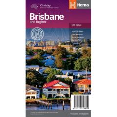 Hema City Map - Brisbane & Region Handy