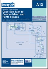 Imray A Chart - Cabo San Juan To Culebra Is & Punta Figuras (A13)