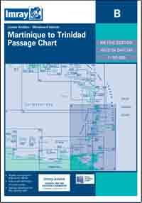 Imray B Chart - Lesser Antilles - Martinique To Trinidad (B)