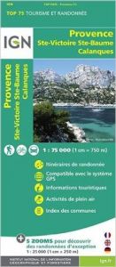 IGN Top 75 - Provence / Ste-Victoire / Ste-Baume / Calanques