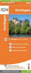 IGN Departmental - Dordogne - D24