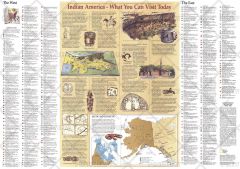 Indian America  -  Published 1991 Map