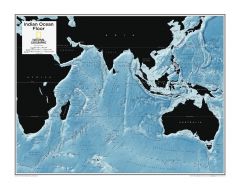 Indian Ocean Floor - Atlas of the World, 10th Edition Map