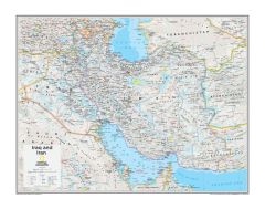 Iraq and Iran - Atlas of the World, 10th Edition Map