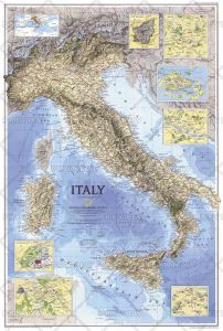 Italy  -  Published 1995 Map