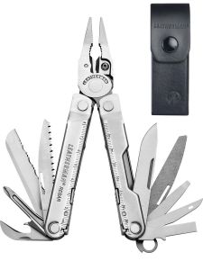 Leatherman Rebar Mutitool With Leather Pouch
