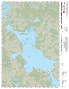 Lower Rideau Lake, Rideau Lakes, Ontario Map