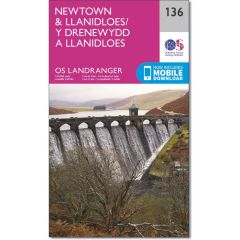 OS Landranger - 136 - Newtown & Llanidloes