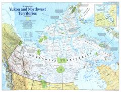 Making of Canada, Yukon and Northwest Territories  -  Published 1997 Map